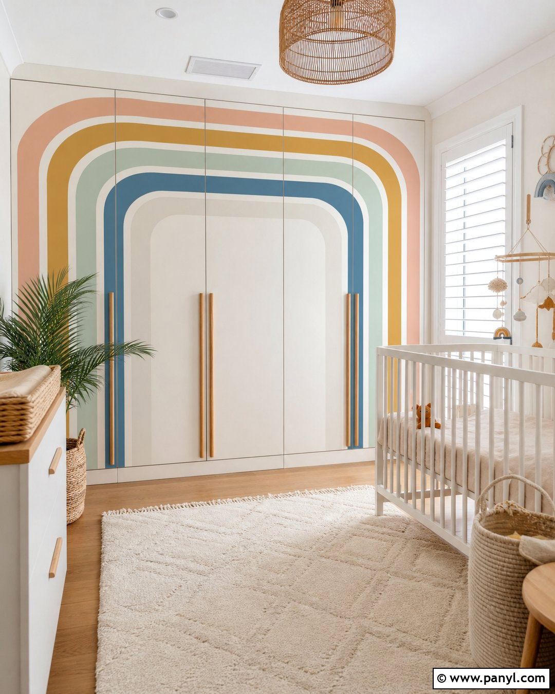 Rainbow Arch Wardrobe Wallpaper - 40 Wardrobe Wallpaper Ideas