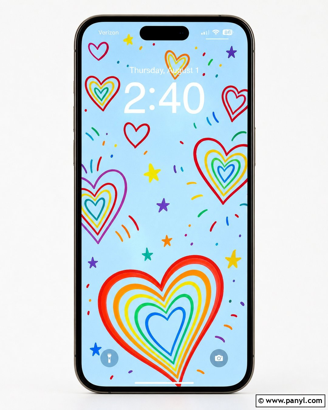 Rainbow Heart Doodle Wallpaper - 20 Heart Doodle Wallpaper Ideas