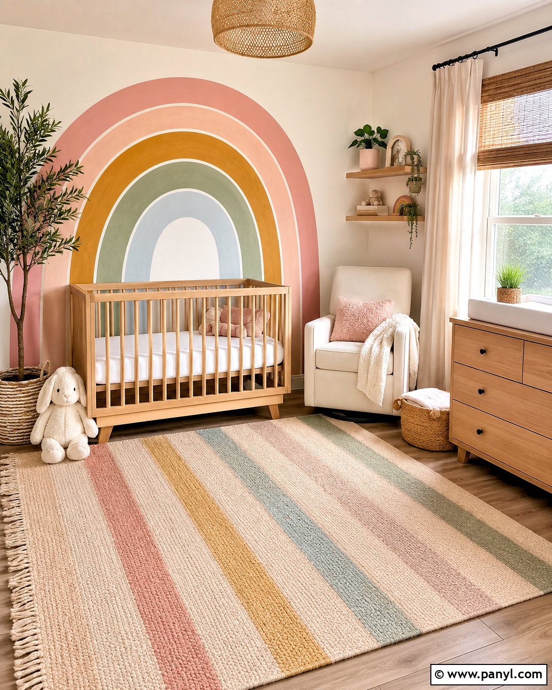 Rainbow Nursery Room - 20 nursery room design ideas