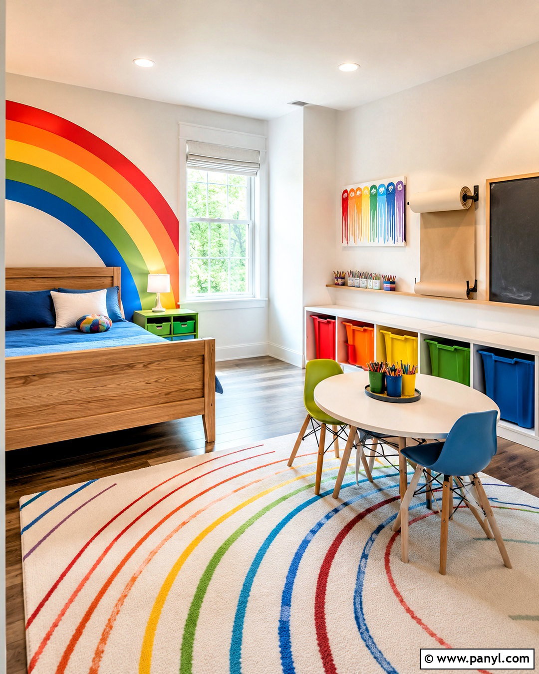 Rainbow Playroom Bedroom - 20 rainbow boys room ideas