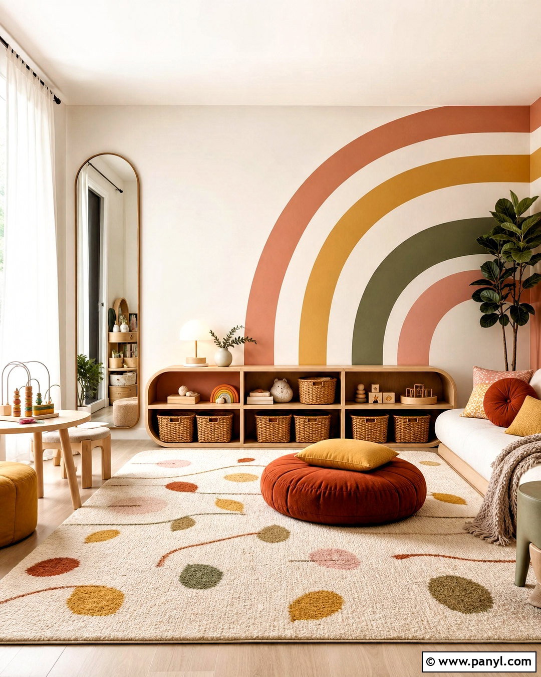 Rainbow Wall Art - 20 70s wall art ideas