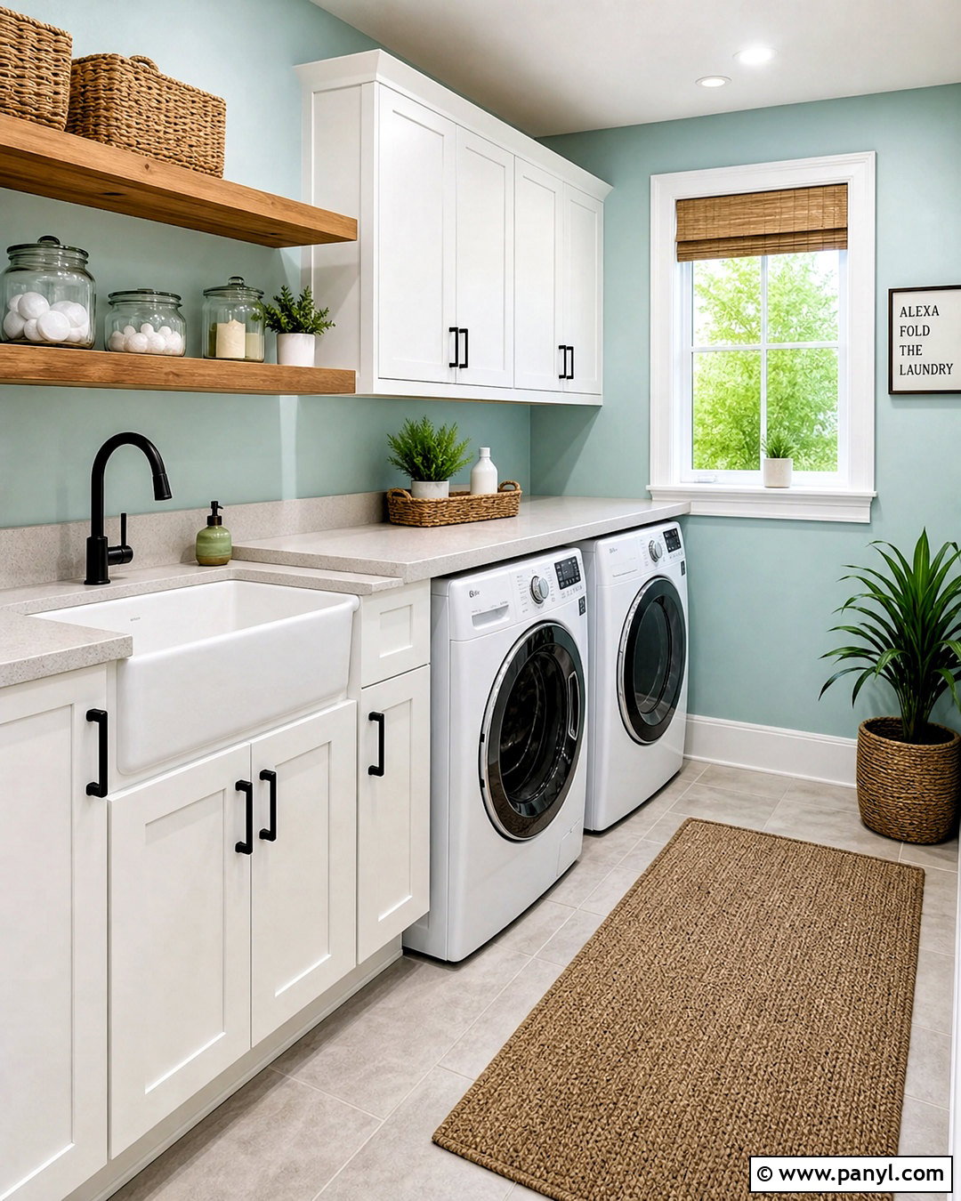Rainwashed Laundry Room - 20 rain washed sherwin williams ideas
