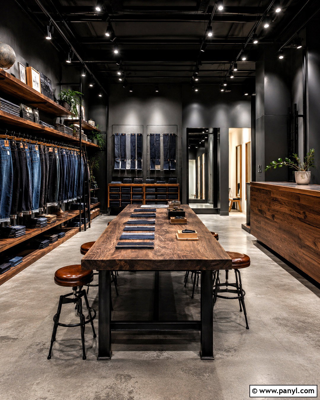 Raw Denim Store - 20 denim store ideas