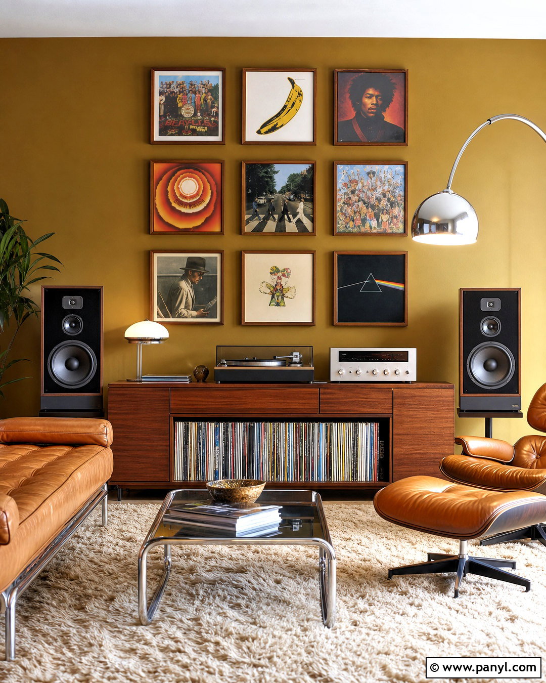 Record Cover Wall Art - 20 70s wall art ideas