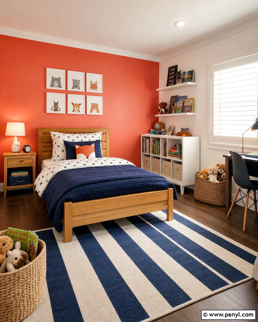 Red Accent Wall Kids Room - 25 Red Accent Walls