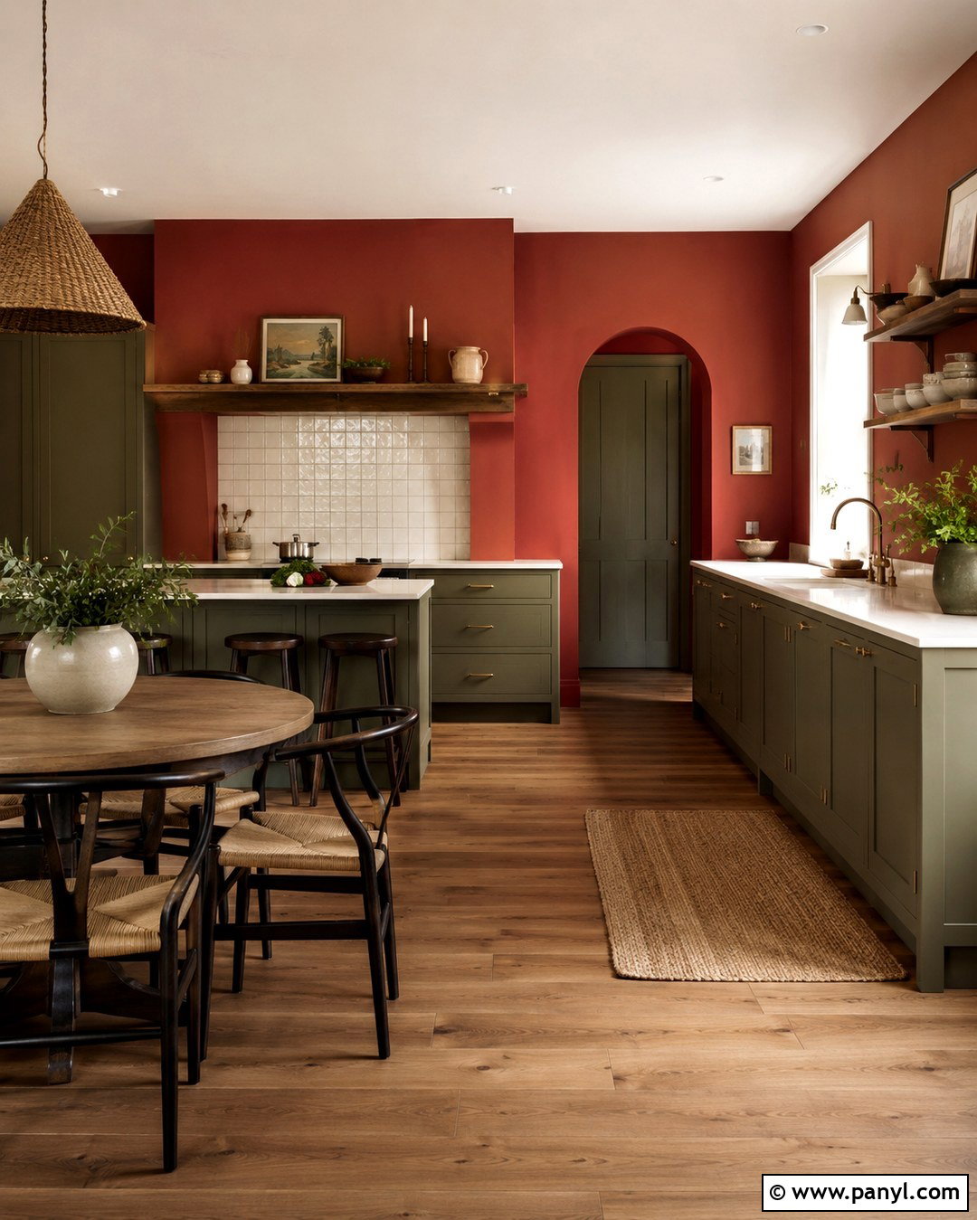 20 Red Accent Wall Kitchen Ideas for Bold, Welcoming Spaces