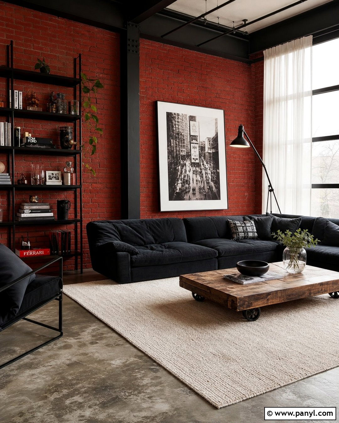 Red And Black Brick Wall - 25 Red And Black Walls