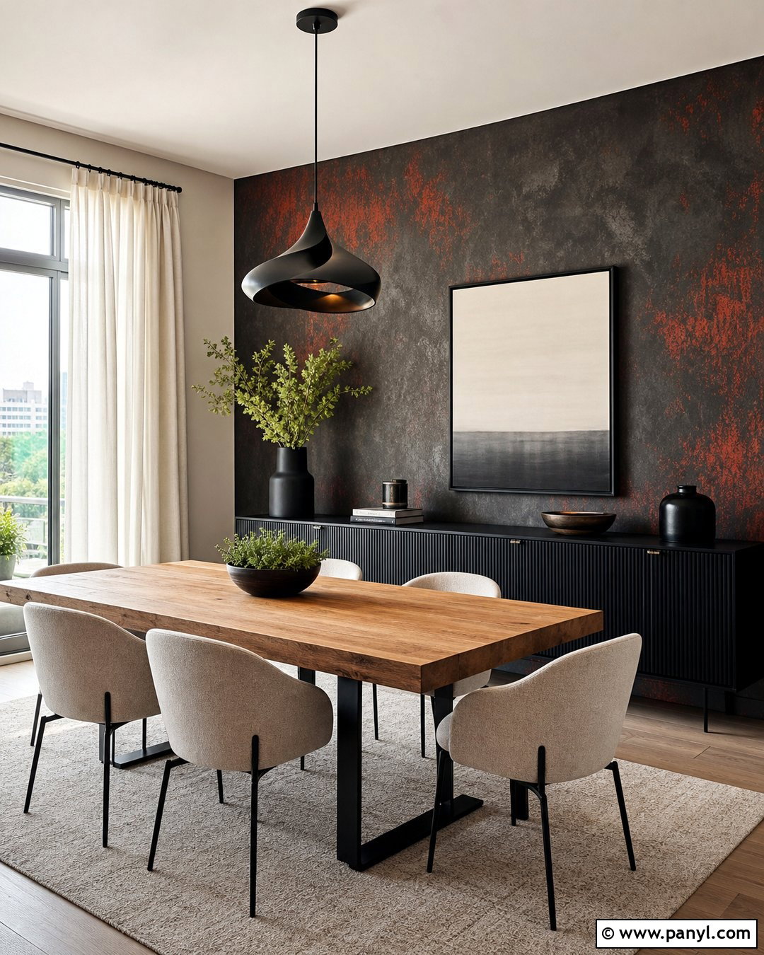 Red And Black Concrete Wall - 25 Red And Black Walls