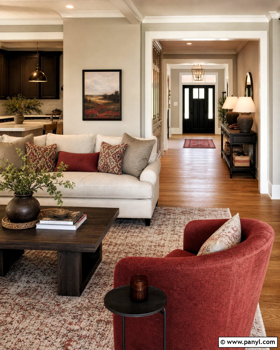 Red And Greige Whole Home Palette - 20 red color palette ideas