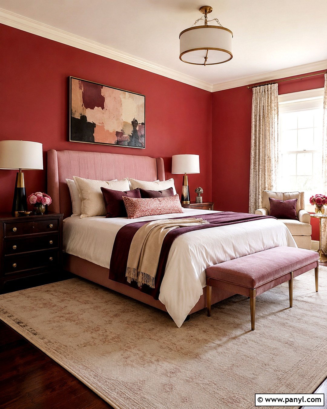 20 Red Wall Paint Ideas for Bold, Designer-Led Rooms at Home