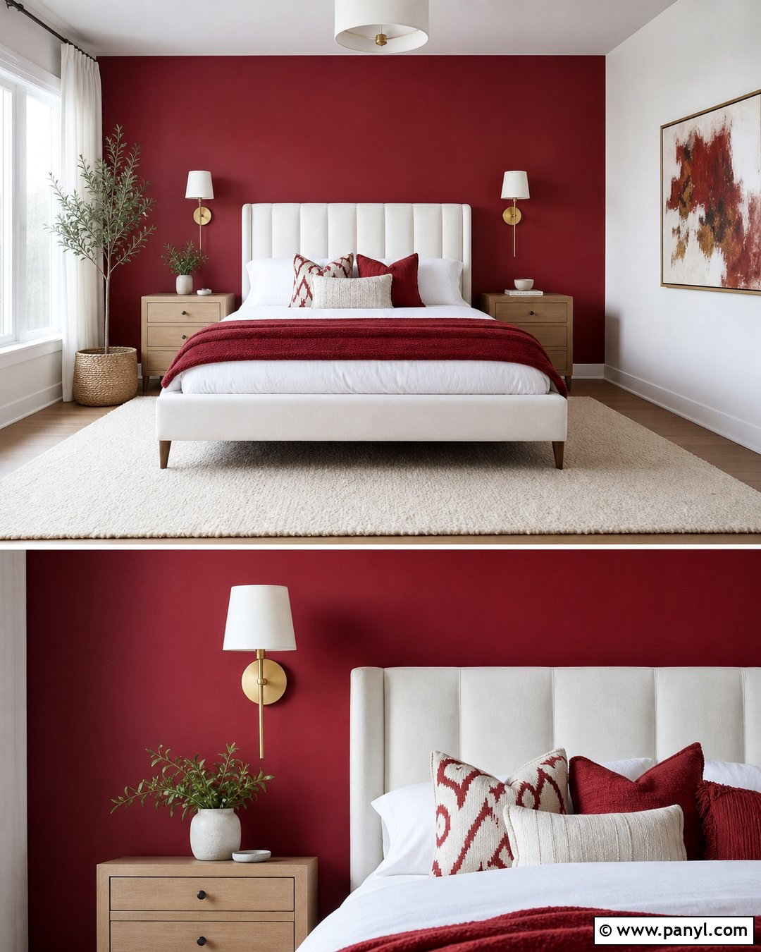 Red And White Bedroom Walls - 20 Red And White Walls