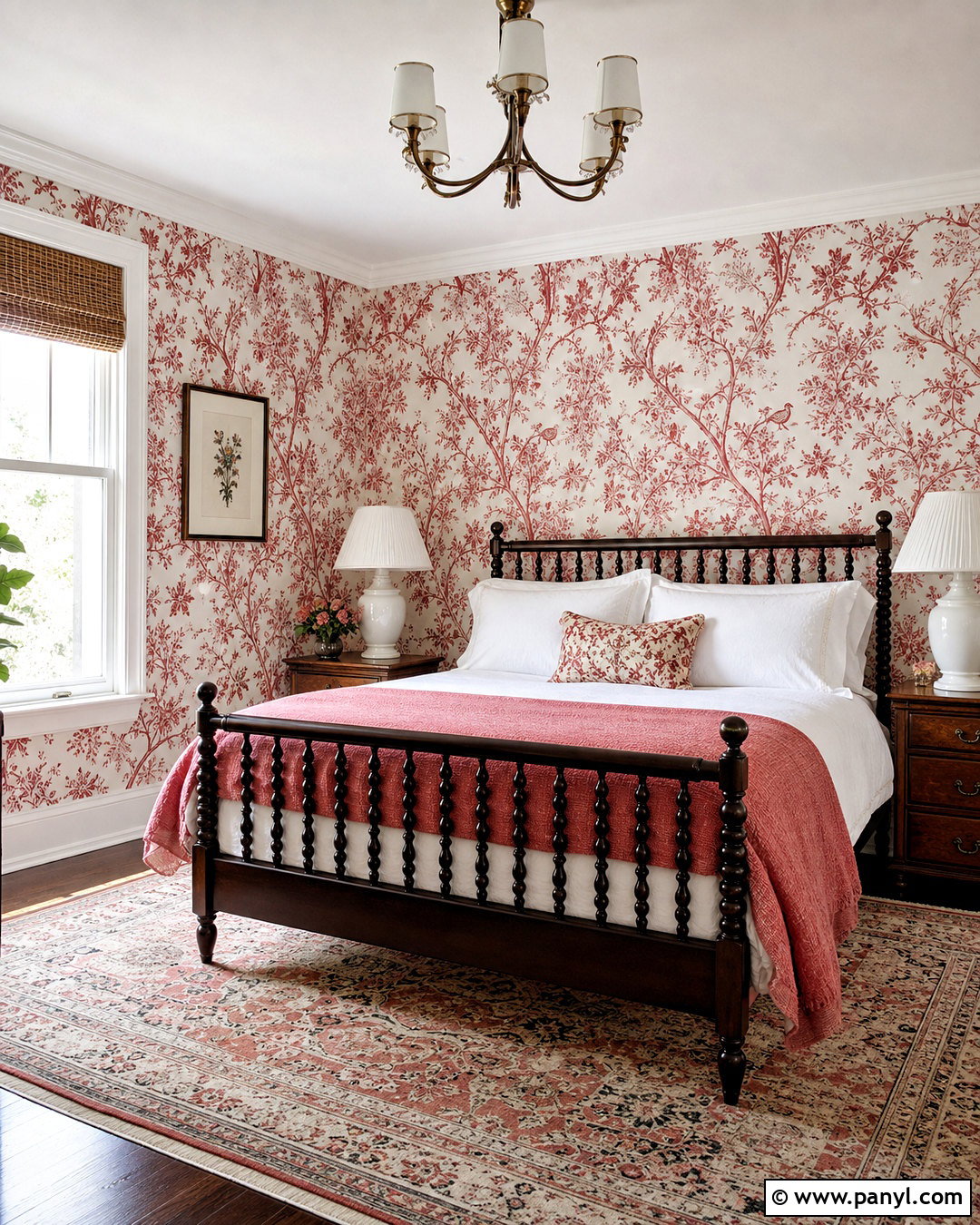 Red And White Chinoiserie Wallpaper - 20 red and white wallpaper for walls