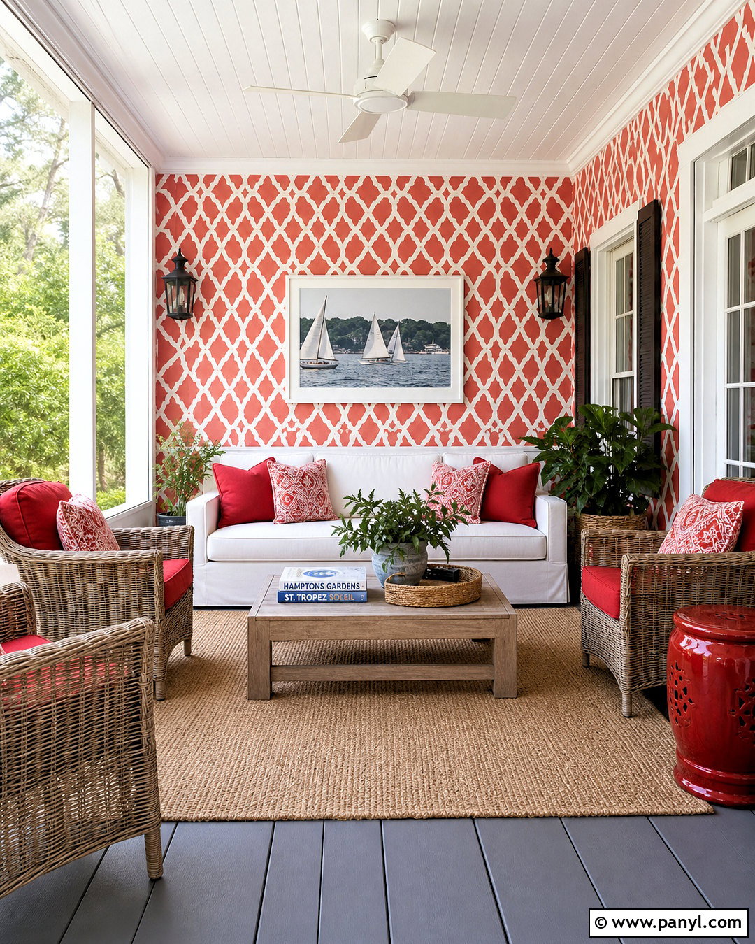 Red And White Trellis Wallpaper - 20 red and white wallpaper for walls
