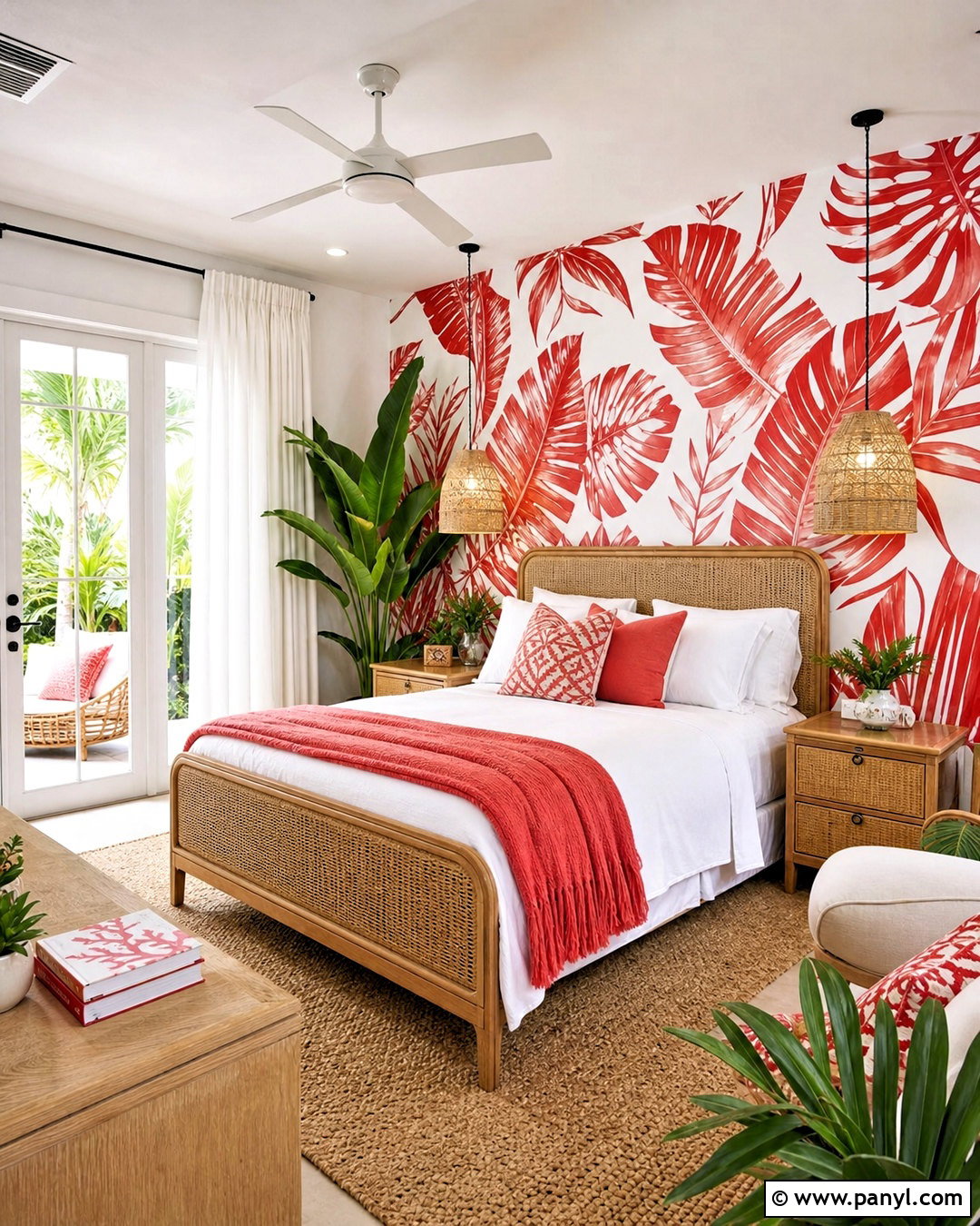 Red And White Tropical Wallpaper - 20 red and white wallpaper for walls