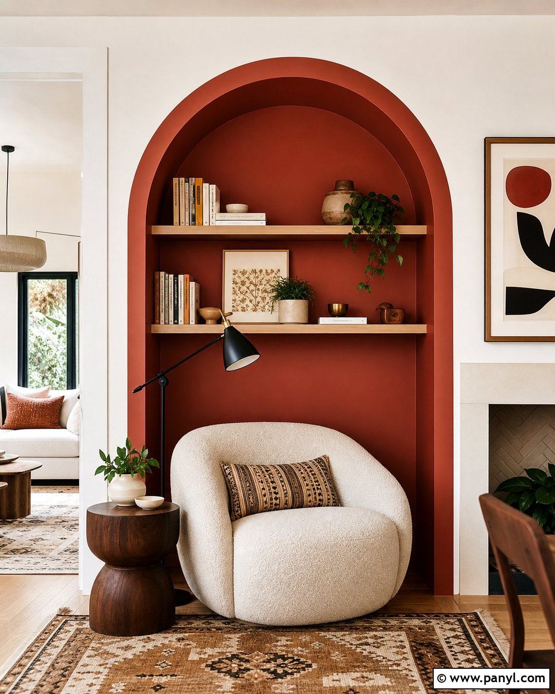 35 Red Feature Wall Ideas for a Bold, Stylish Room Refresh