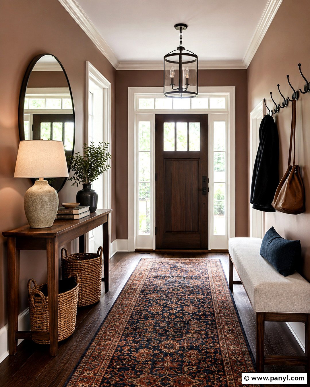 Red-Based Taupe Wall Color - 20 New Wall Colors