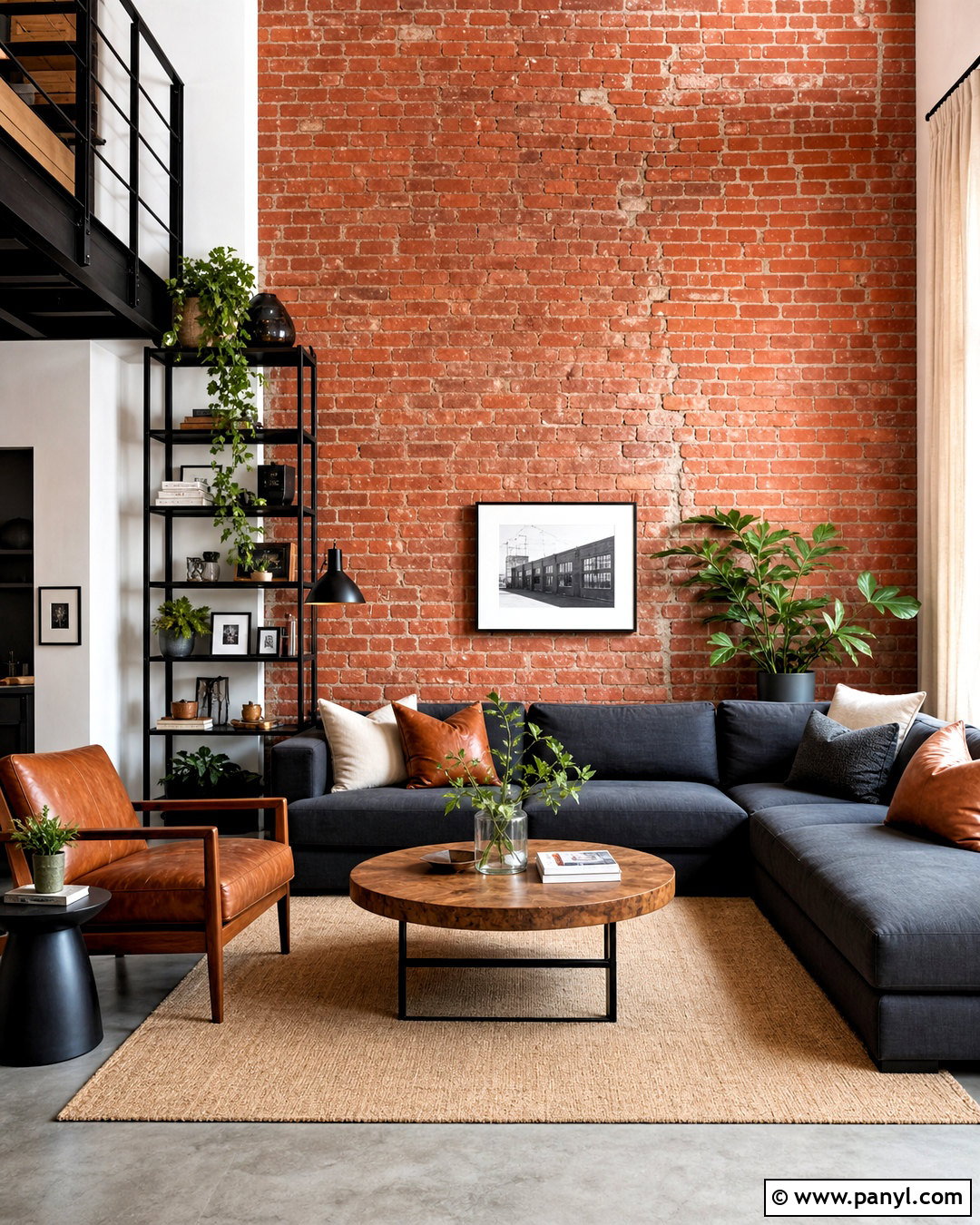 Red Brick Accent Wall - 20 red wall texture ideas