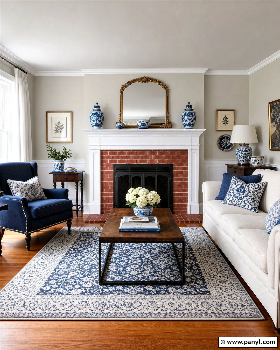Red Brick Fireplace With White Mantel - 20 red brick fireplace mantle ideas