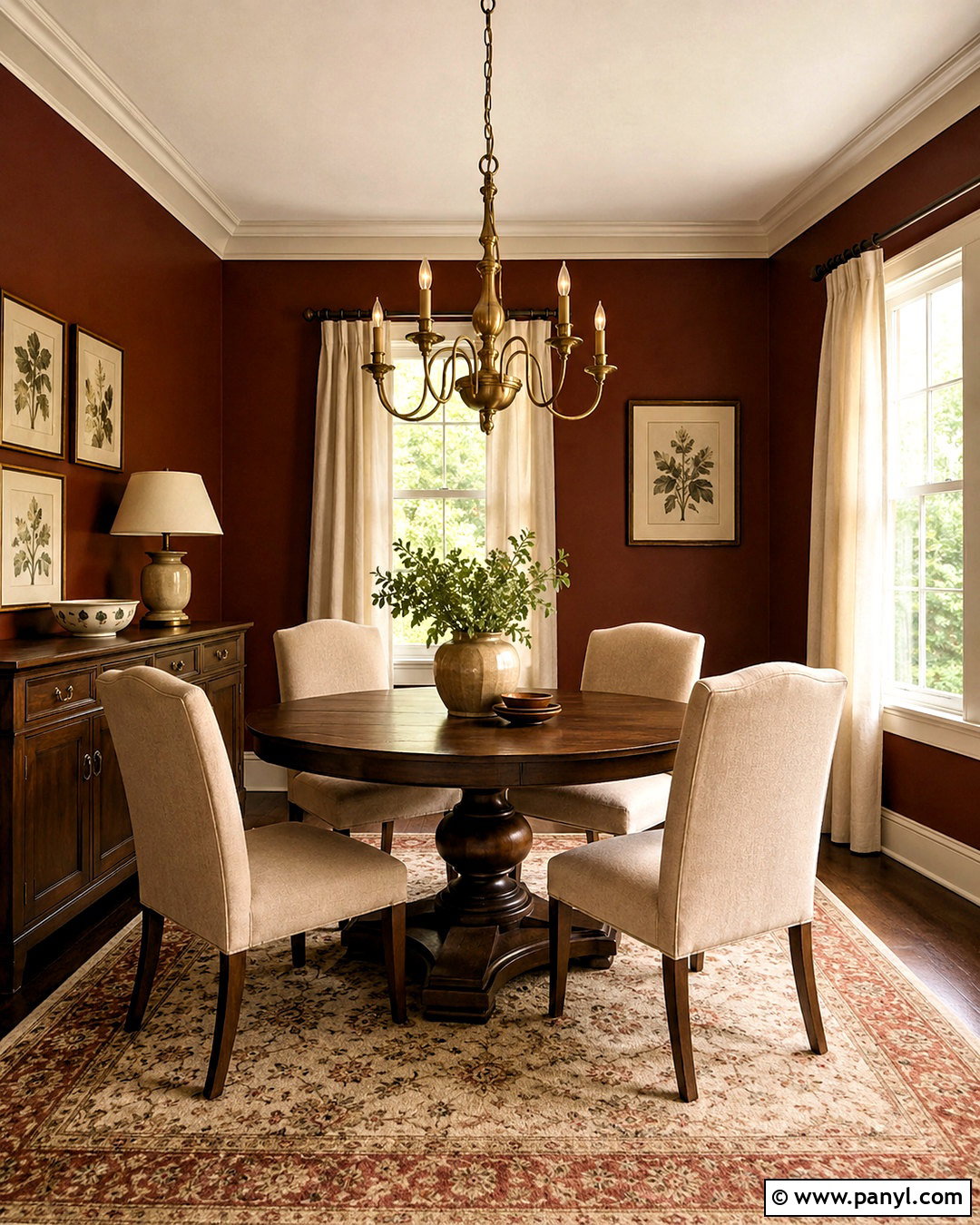 Red Brown Paint - 20 dark brown paint colors