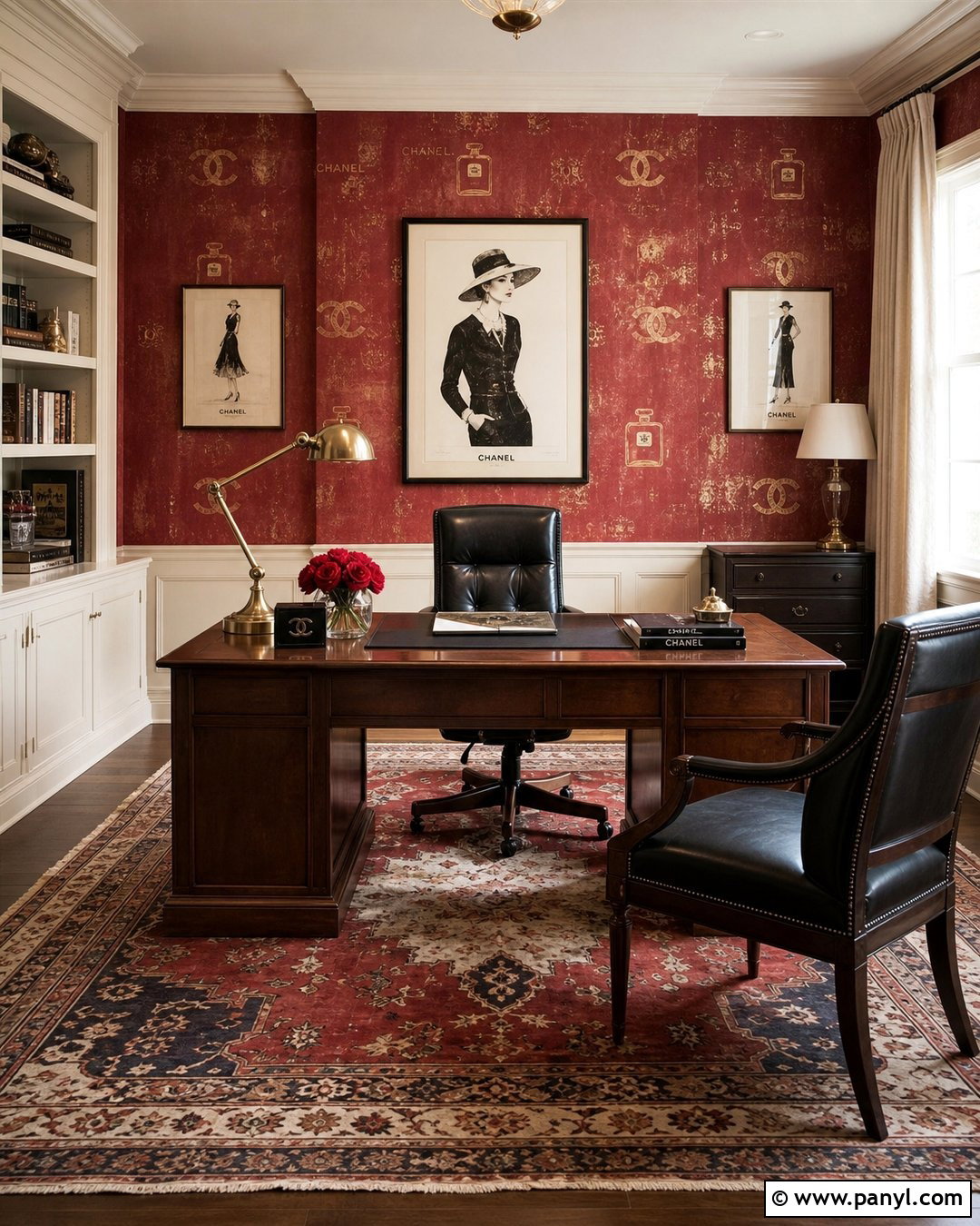 Red Chanel Wallpaper Home Office - 35 chanel wallpaper vintage ideas