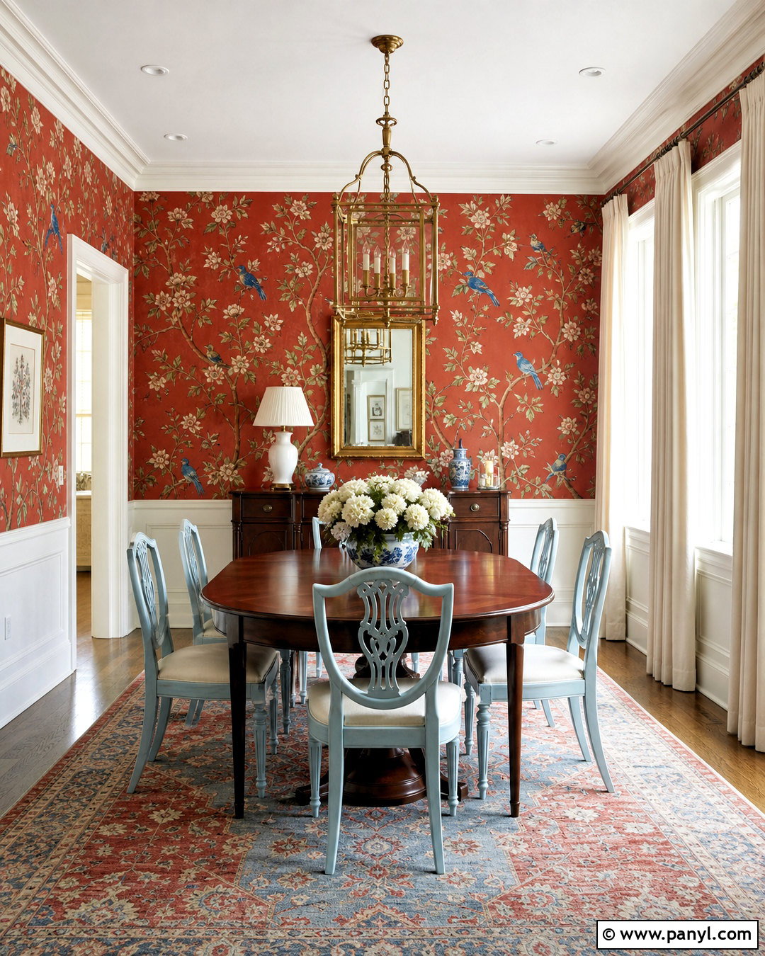 20 Red Wallpaper Pattern Ideas for Bold, Stylish Rooms