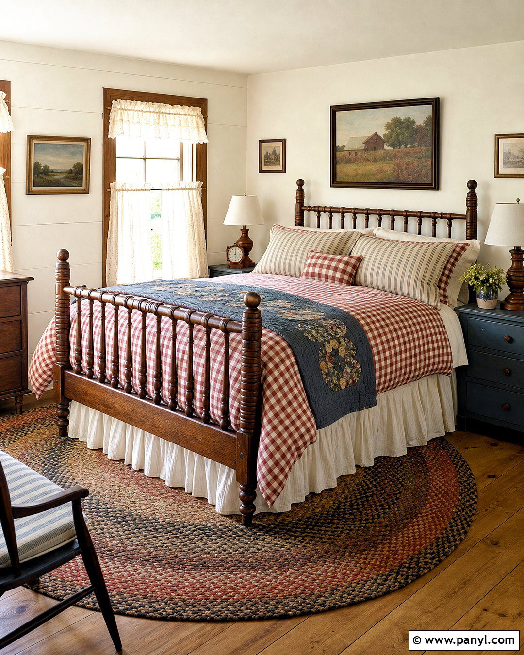 Red Gingham Bedding - 20 gingham bedding ideas