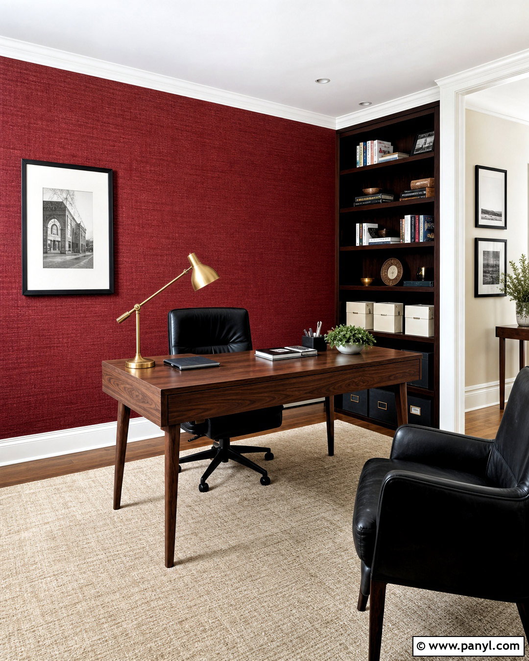 Red Grasscloth Wallpaper Wall - 20 red wall texture ideas