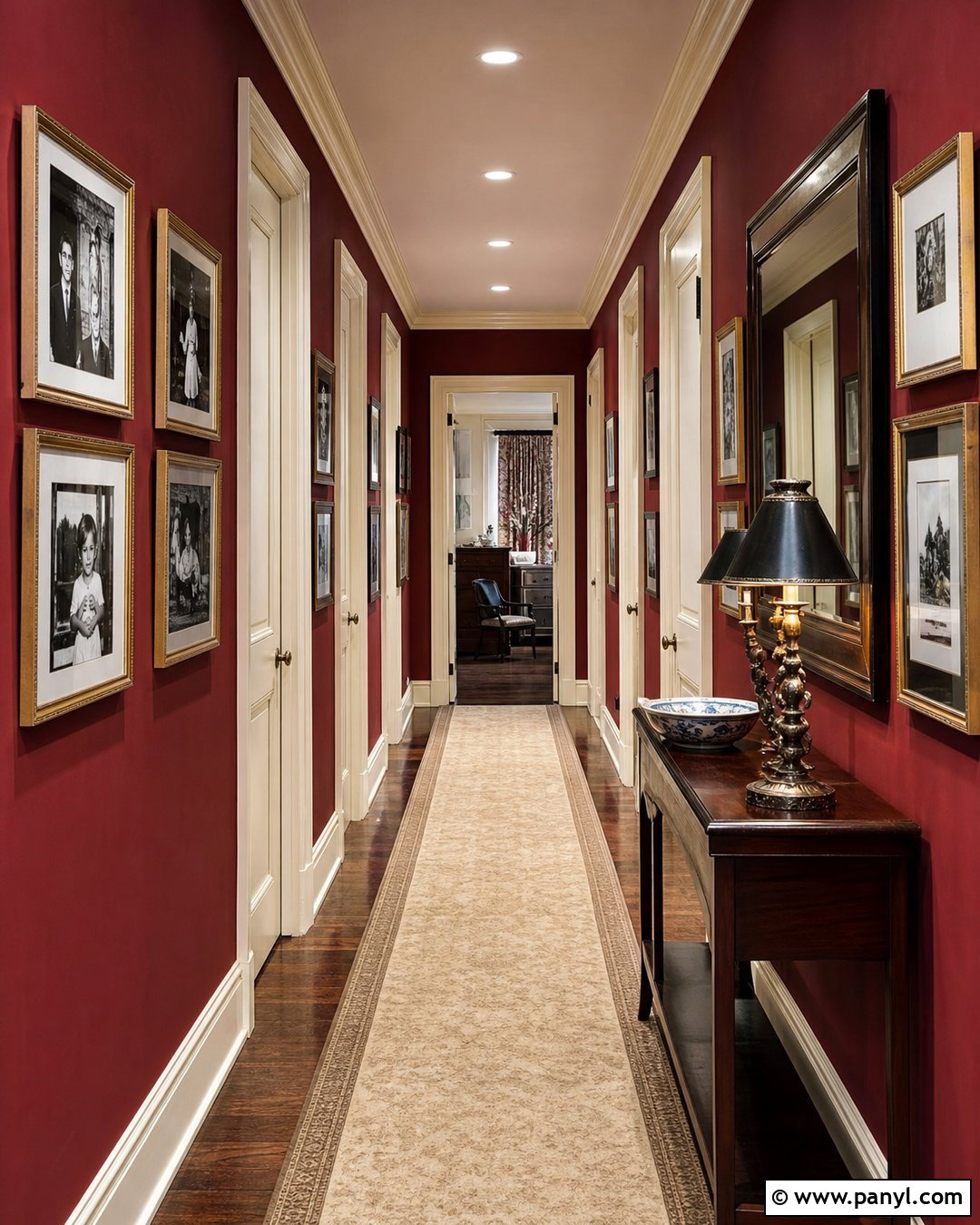 Red Hallway Gallery - 20 Early 2000S Red Walls