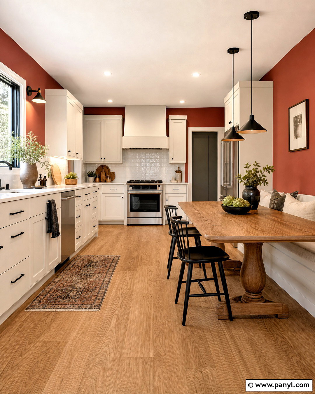 Red Kitchen Walls - 20 kitchen color red ideas