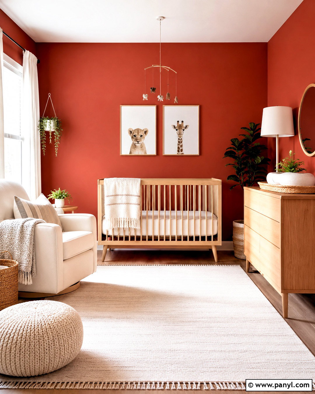 Red Nursery Walls - 40 Red Walls