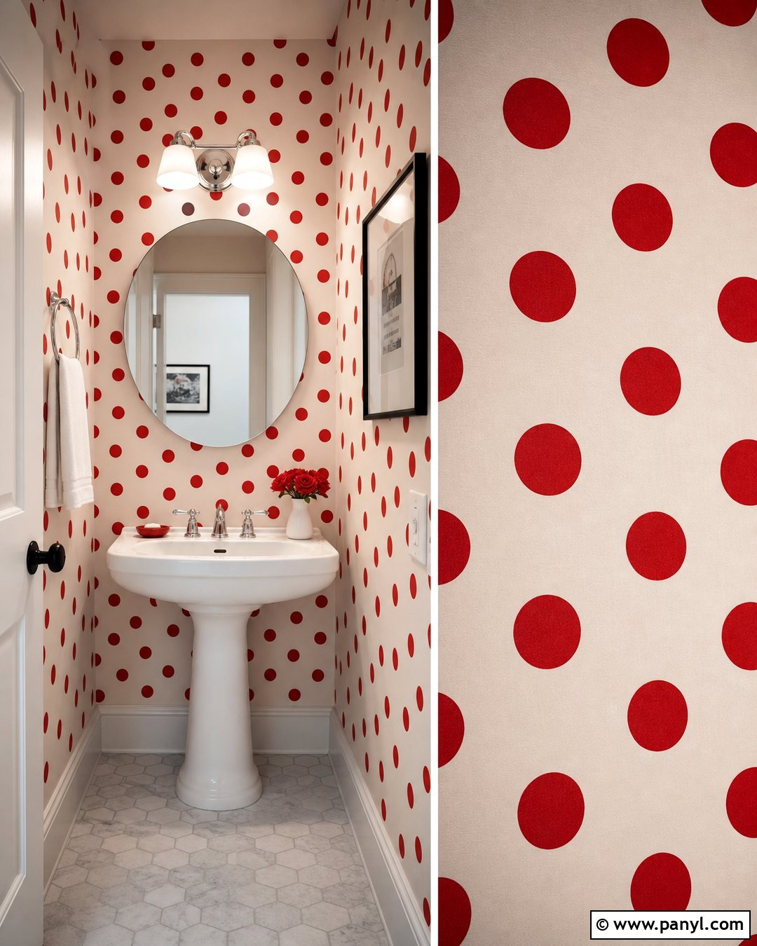 20 Red Polka Dot Wall Ideas for Playful, Retro-Inspired Rooms