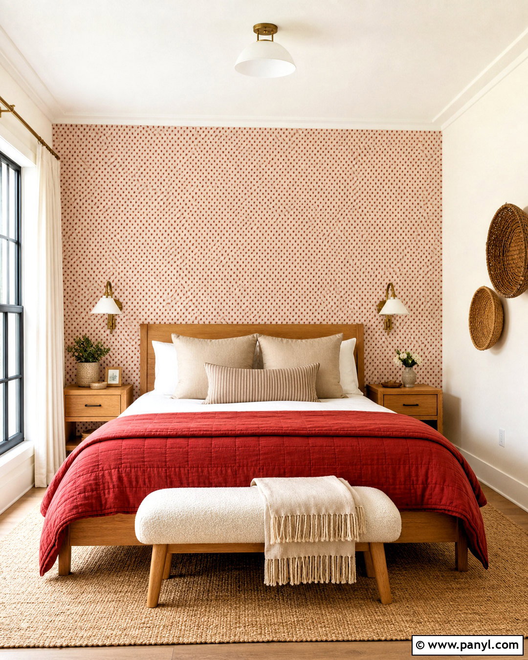 Red Polka Dot Wallpaper Bedroom - 20 red polka dot wallpaper ideas