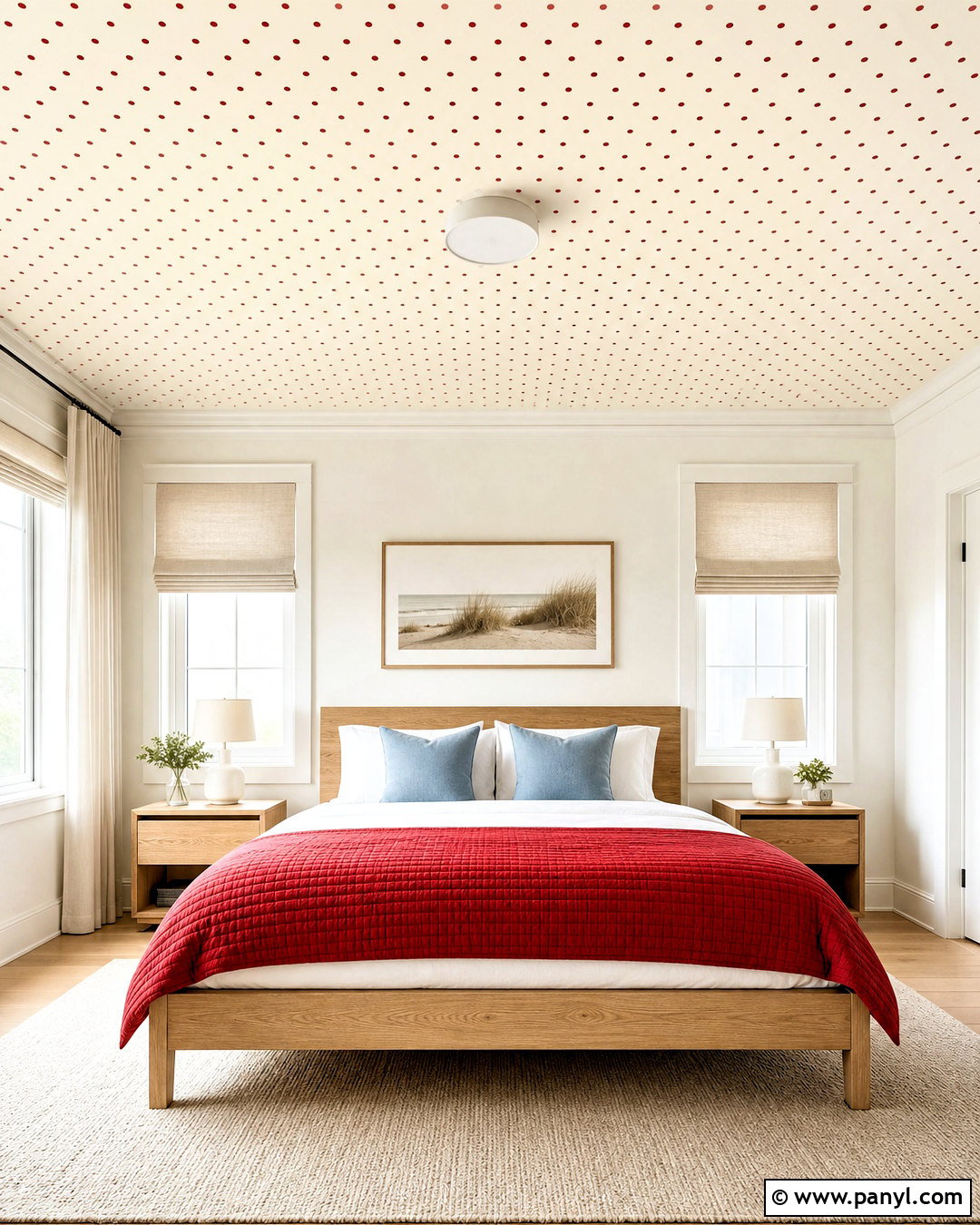Red Polka Dot Wallpaper Ceiling - 20 red polka dot wallpaper ideas