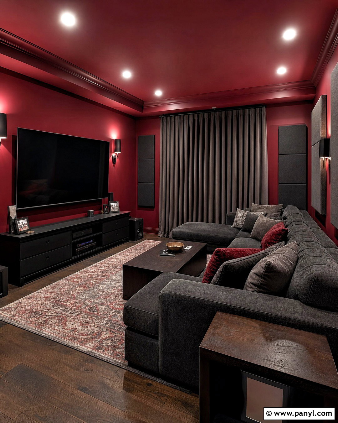 Red Theatre Paint - 20 dark red paint colors