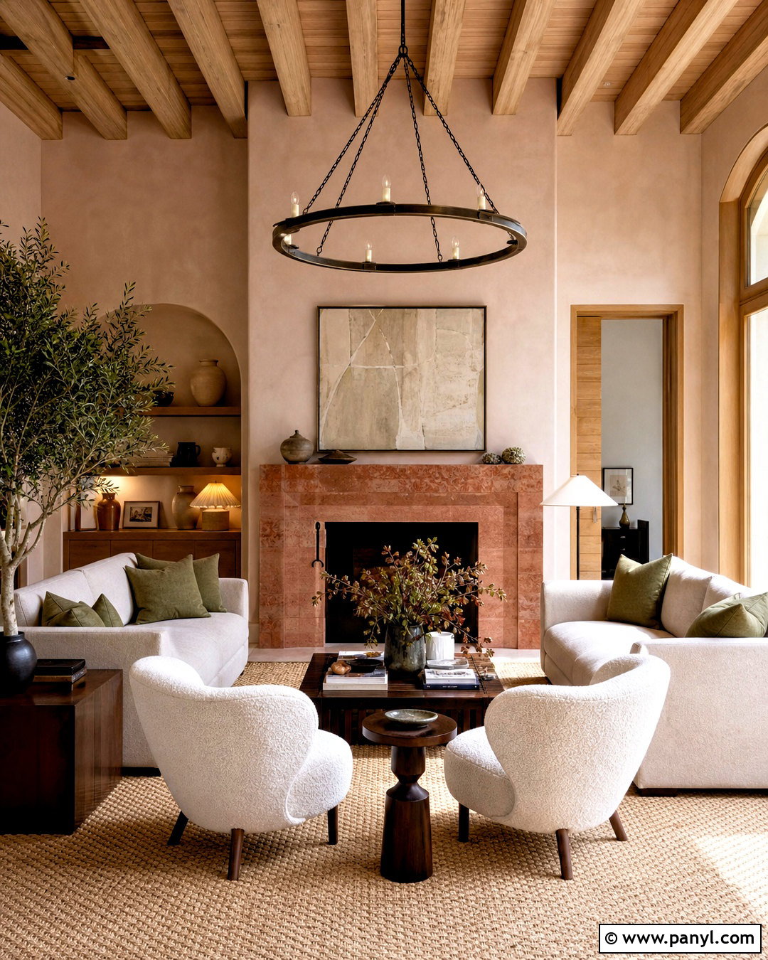 Red Travertine Color Palette - 20 stone color palette ideas