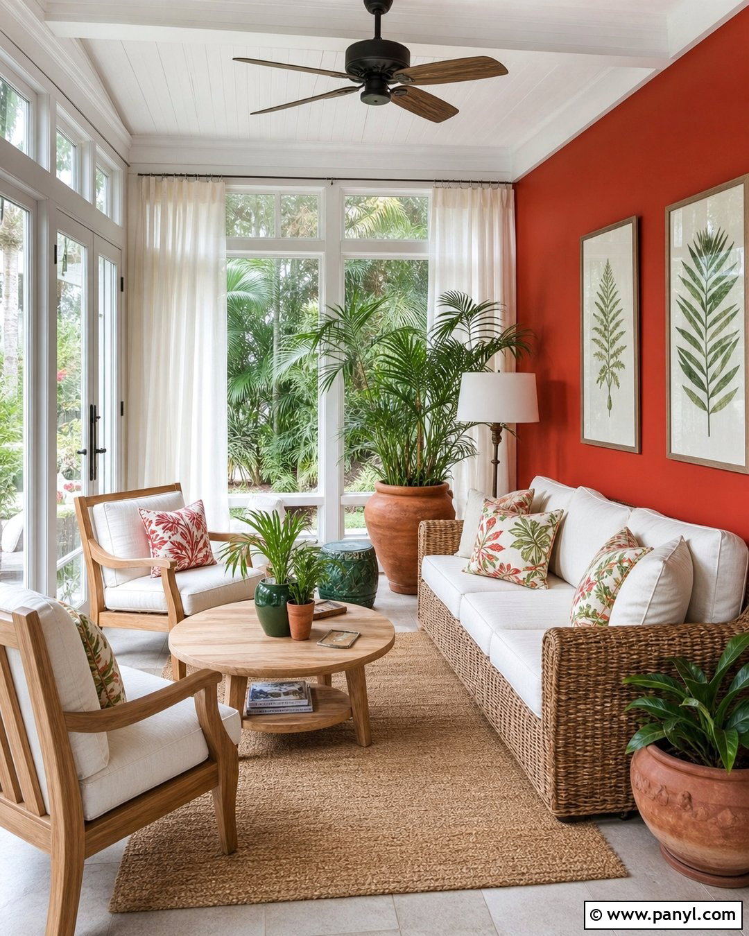 20 Red Wall Home Interior Ideas for Bold, Welcoming Rooms