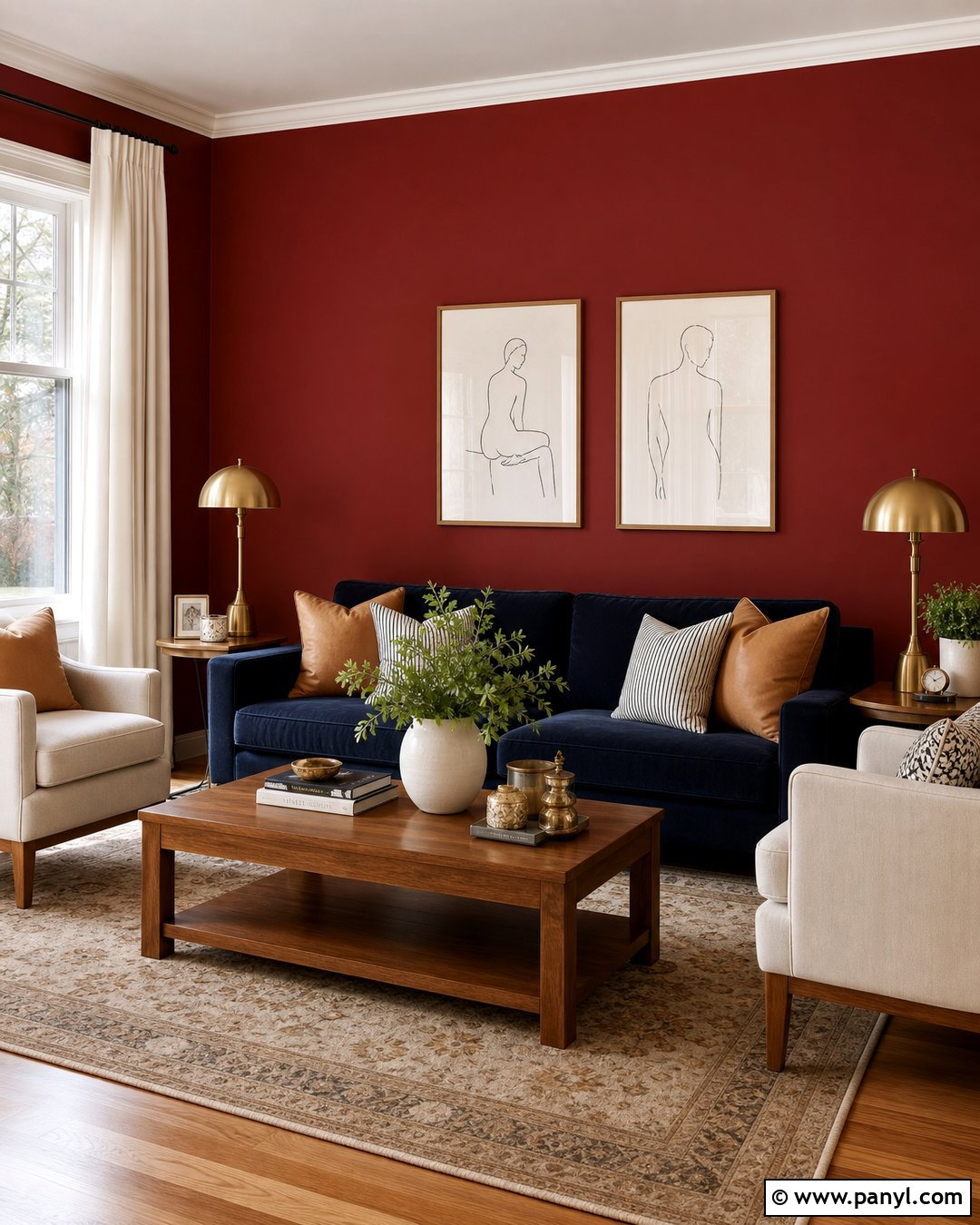 20 Red Wall Transformation Ideas for a Bold Before-and-After