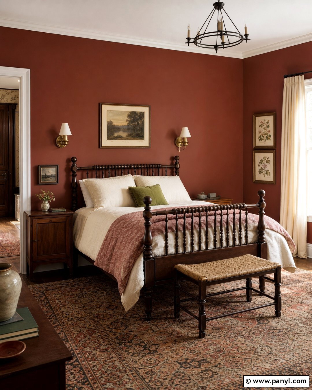 Reddish Brown Bedroom Walls - 30 brown painted walls