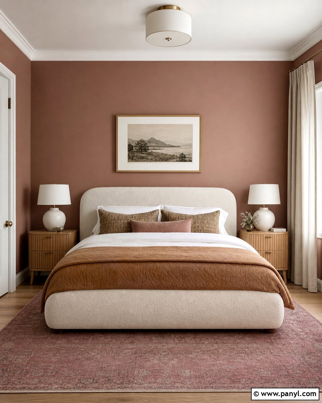 Redend Point Accent Wall Bedroom - 20 Sherwin William Accent Wall Ideas
