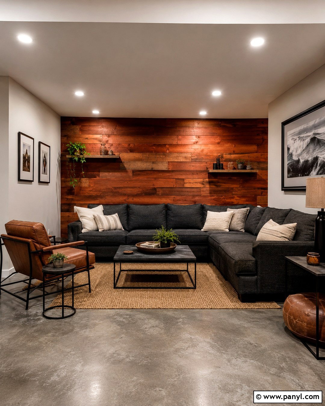 Redwood Pallet Wall - 20 Pallet Wall Stain Colors