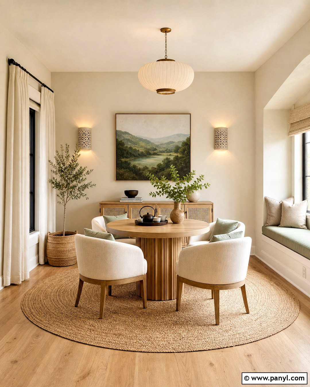 Relaxing Tea Room - 20 empty rooms interior ideas