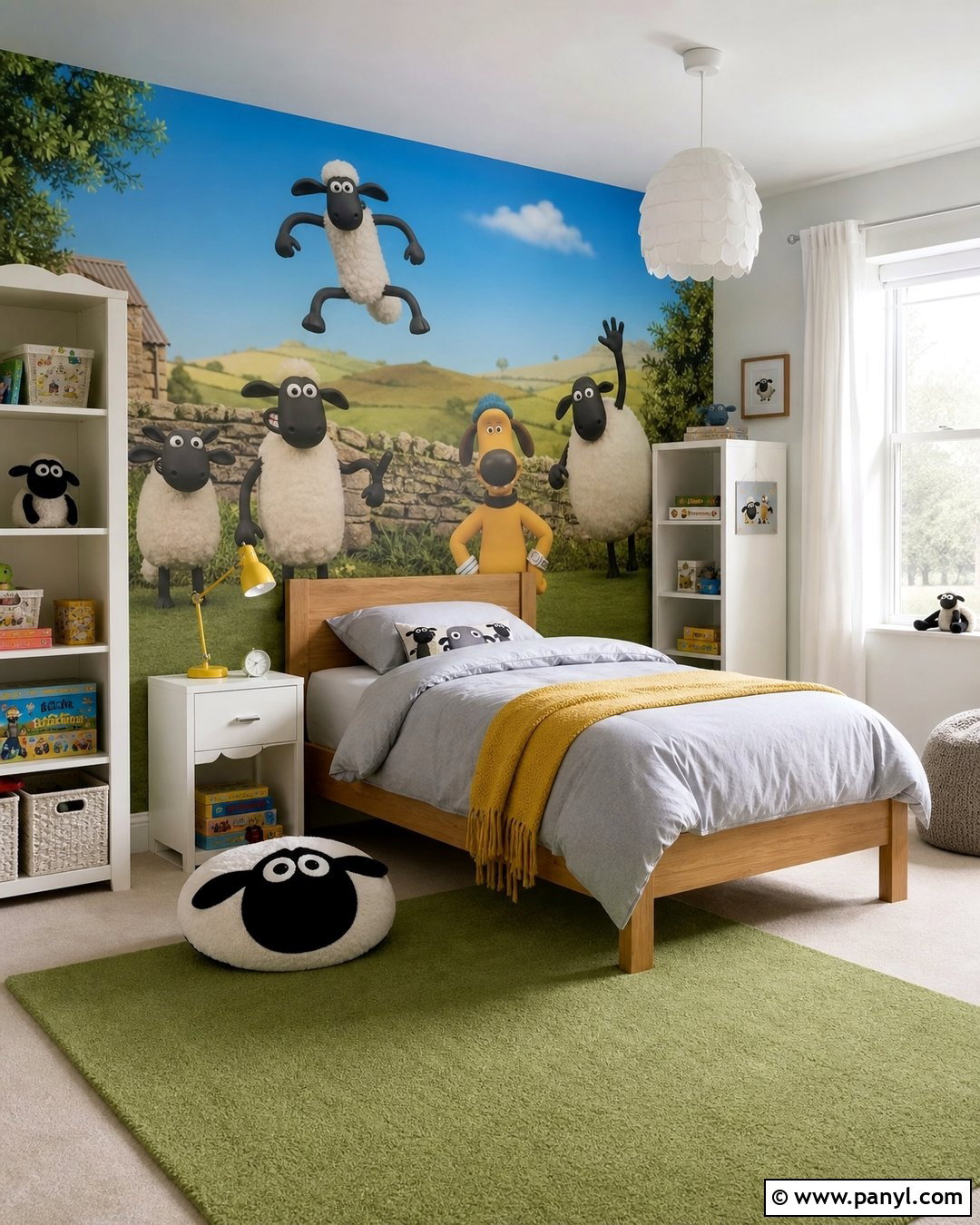 Removable Shaun The Sheep Wallpaper Bedroom - 25 Shun The Sheep Wallpaper Ideas