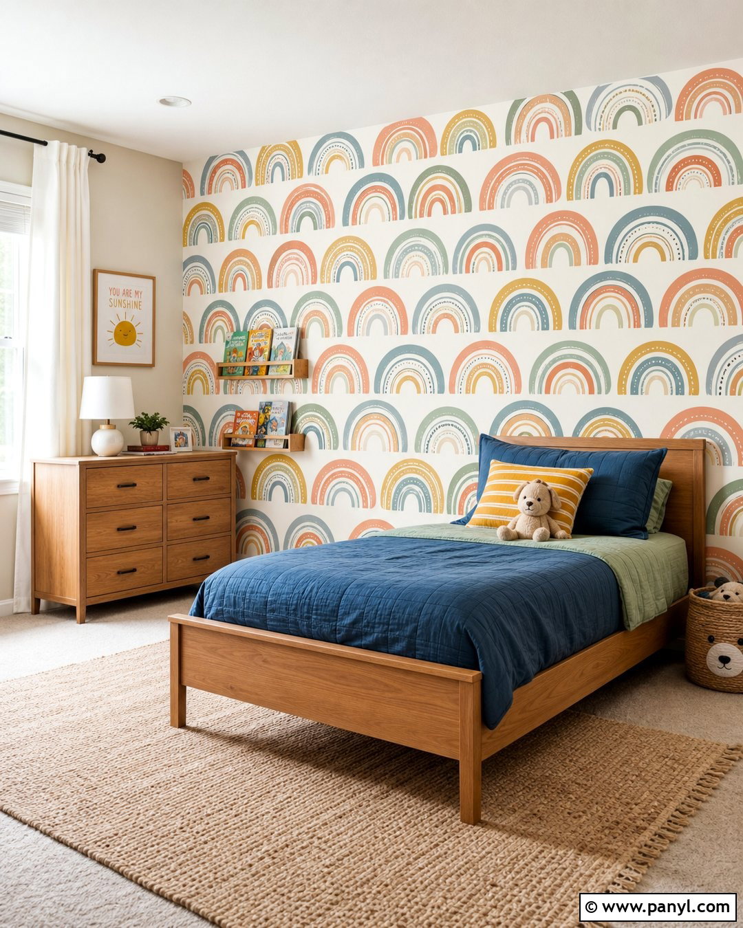Removable Wallpaper Kids Room Accent Wall - 25 Accent Wall For Kids Room Ideas