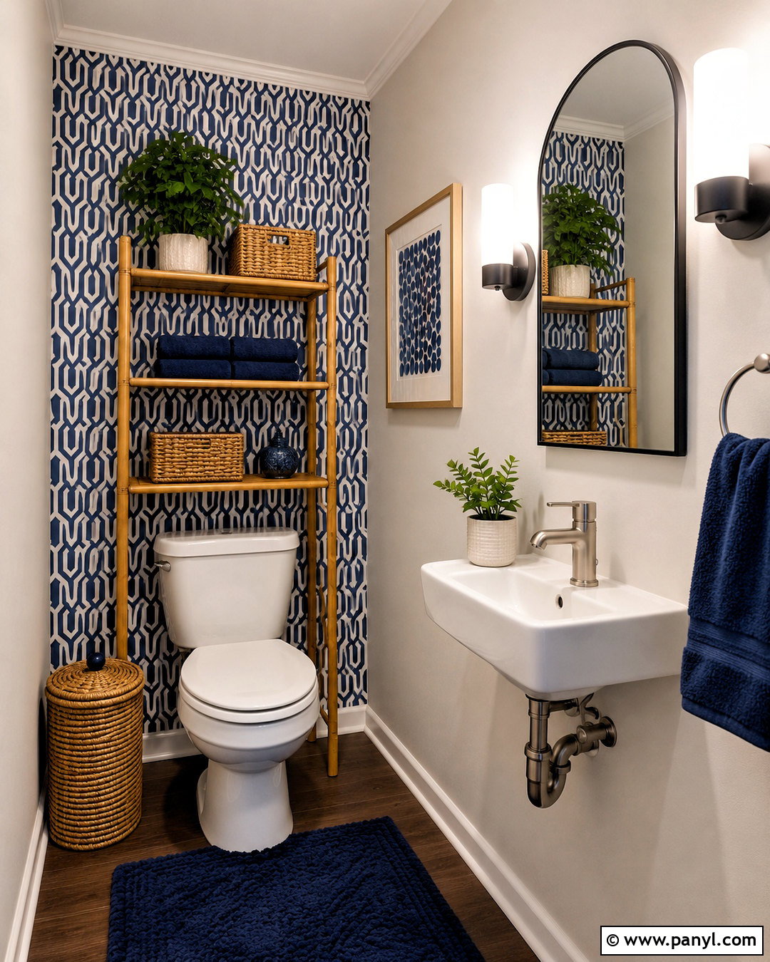 Rental-Friendly Little Toilet - 20 little toilet ideas
