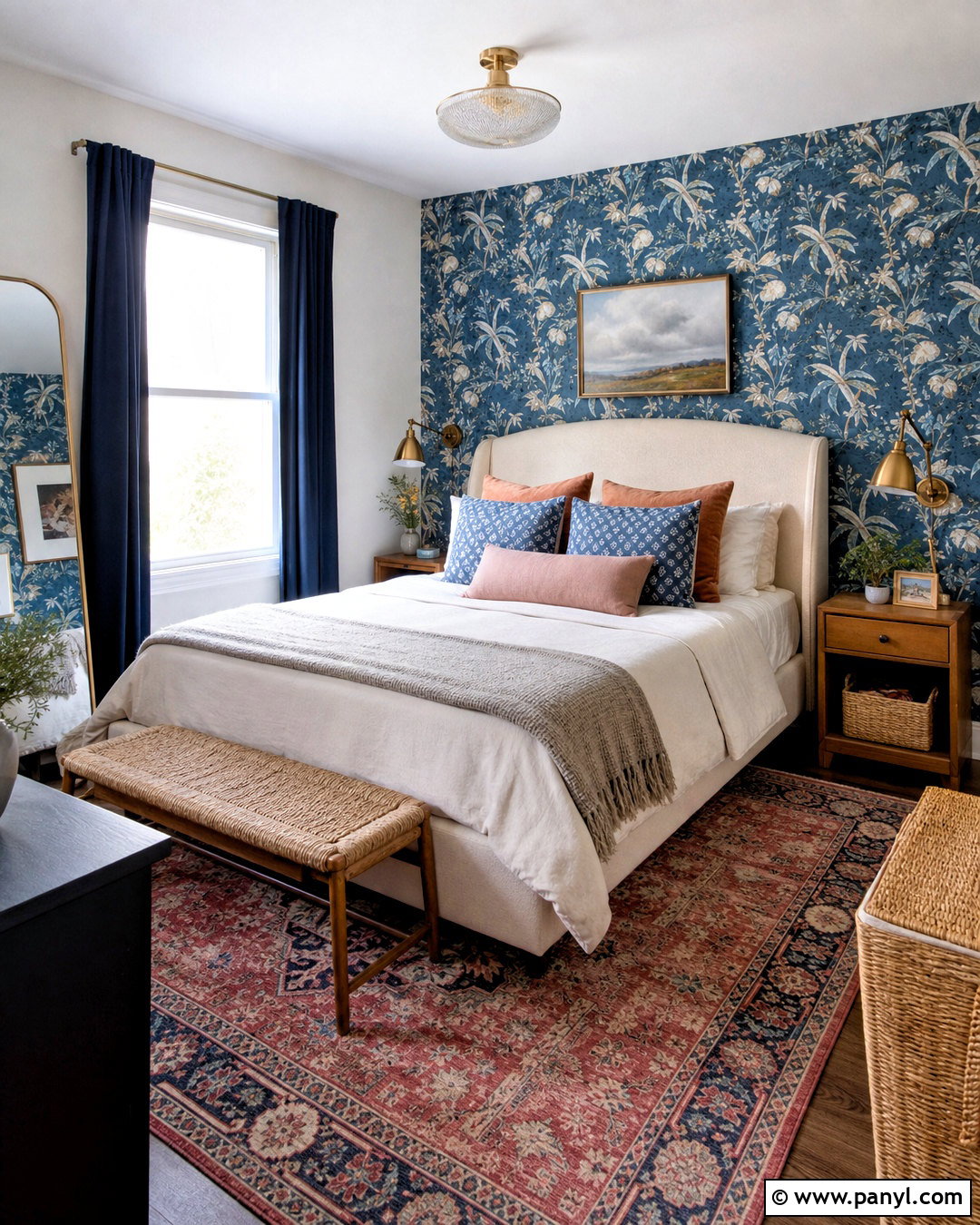 Renter Friendly Bedroom - 20 bedroom decor ideas