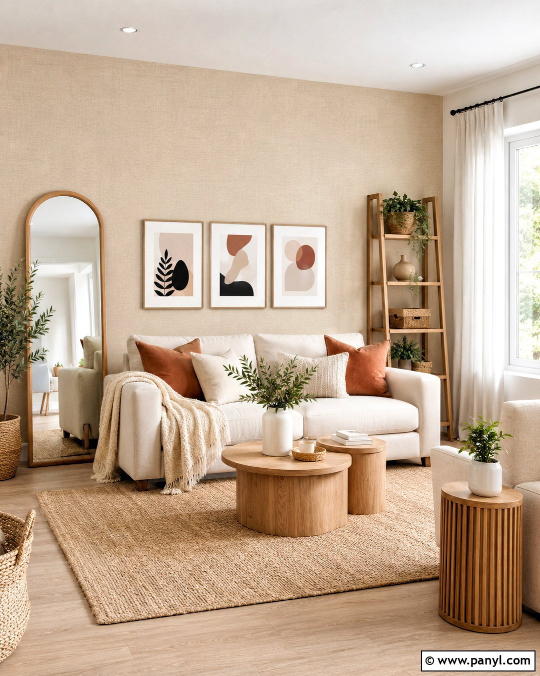 Renter-Friendly Wall - 20 minimal wall ideas