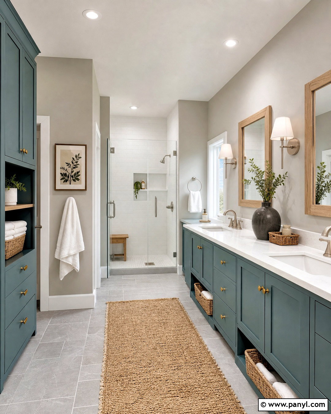 Repose Gray And Rainwashed Bathroom - 20 repose grey coordinating colors