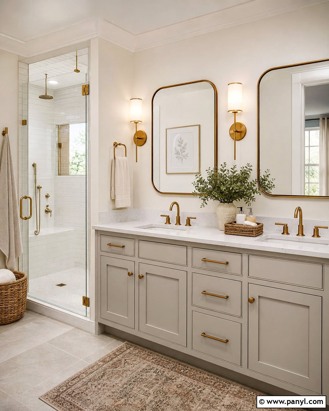 Repose Gray Bathroom Vanity - 30 sw repose gray ideas