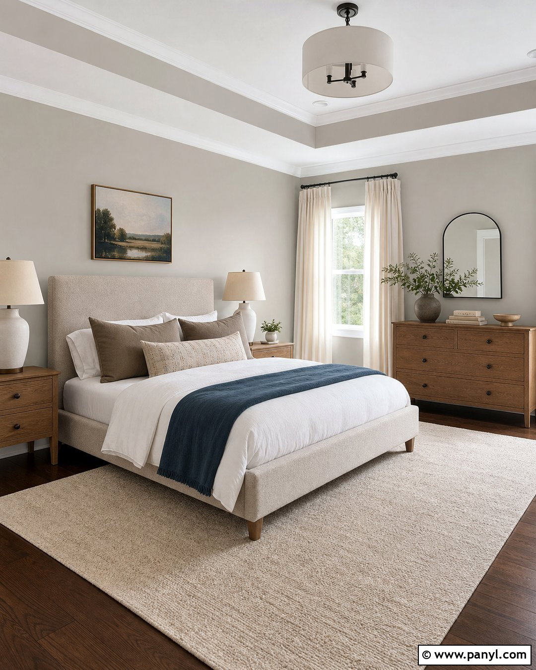 Repose Gray Bedroom With White Trim - 20 repose gray with white trim ideas