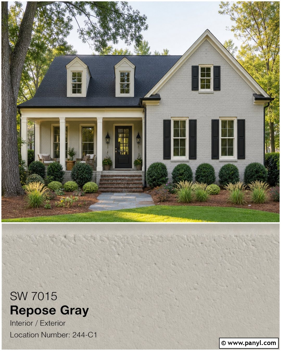 Repose Gray Brick Exterior - 30 sw repose gray ideas